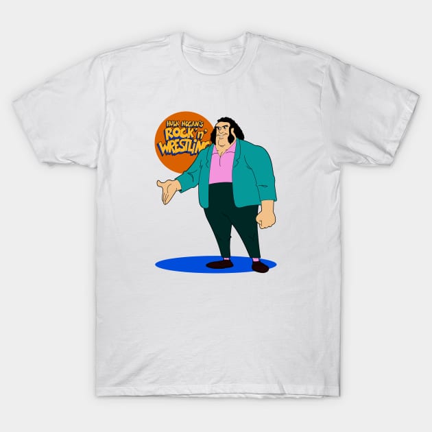 Andre the giant hotsell t shirt yellow